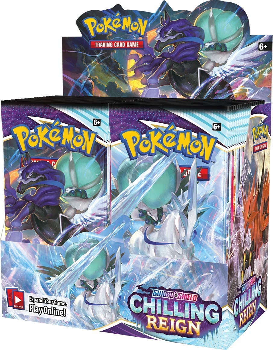 Pokemon TCG: Sword & Shield Chilling Reign Booster Box Super Anime Store