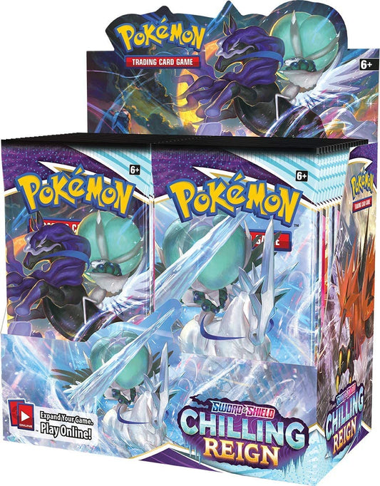 Pokemon TCG: Sword & Shield Chilling Reign Booster Box Super Anime Store 