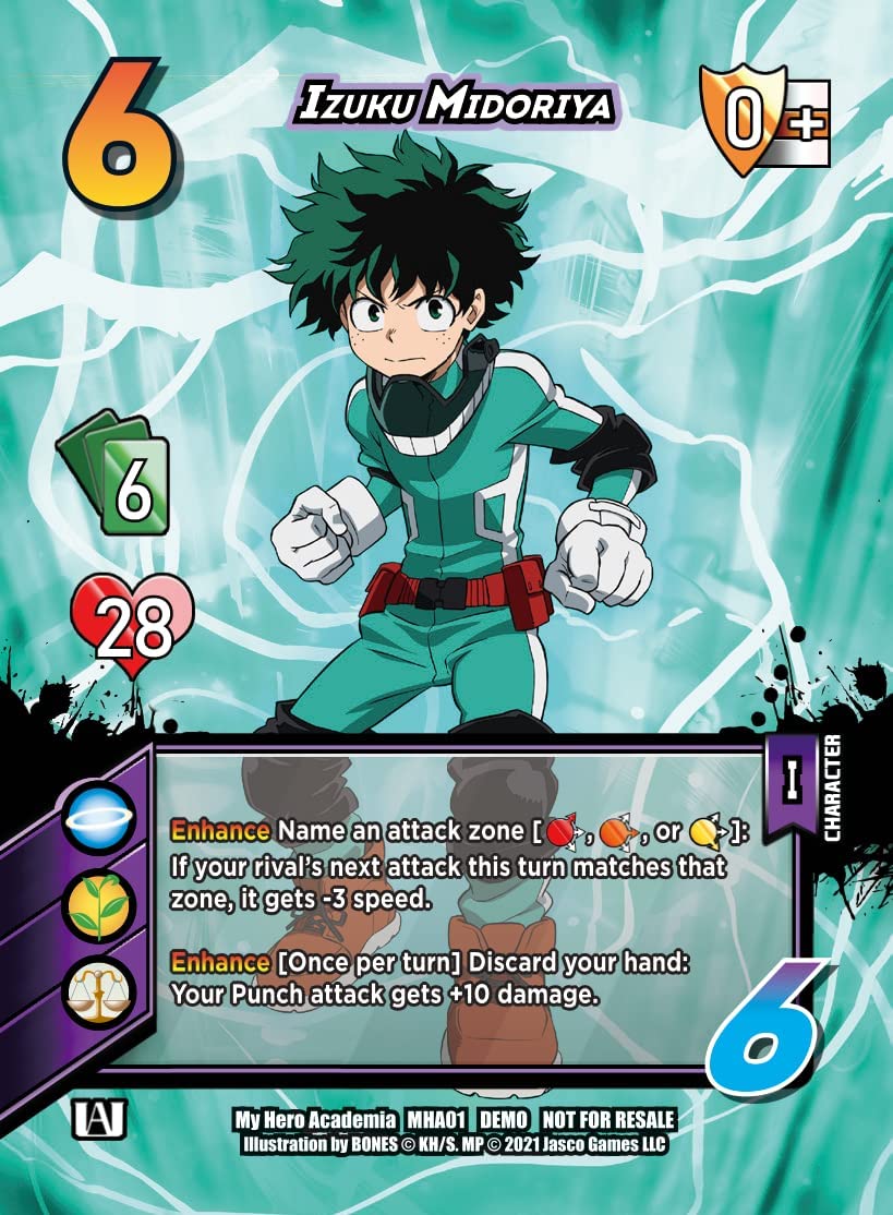 My Hero Academia Collectible Card Game Izuku Midoriya vs. Katsuki Two Player Rival Decks | Trading Card Game for Adults and Teens | Ages 14+ | 2 Players | Avg. Playtime 45+ Mins |