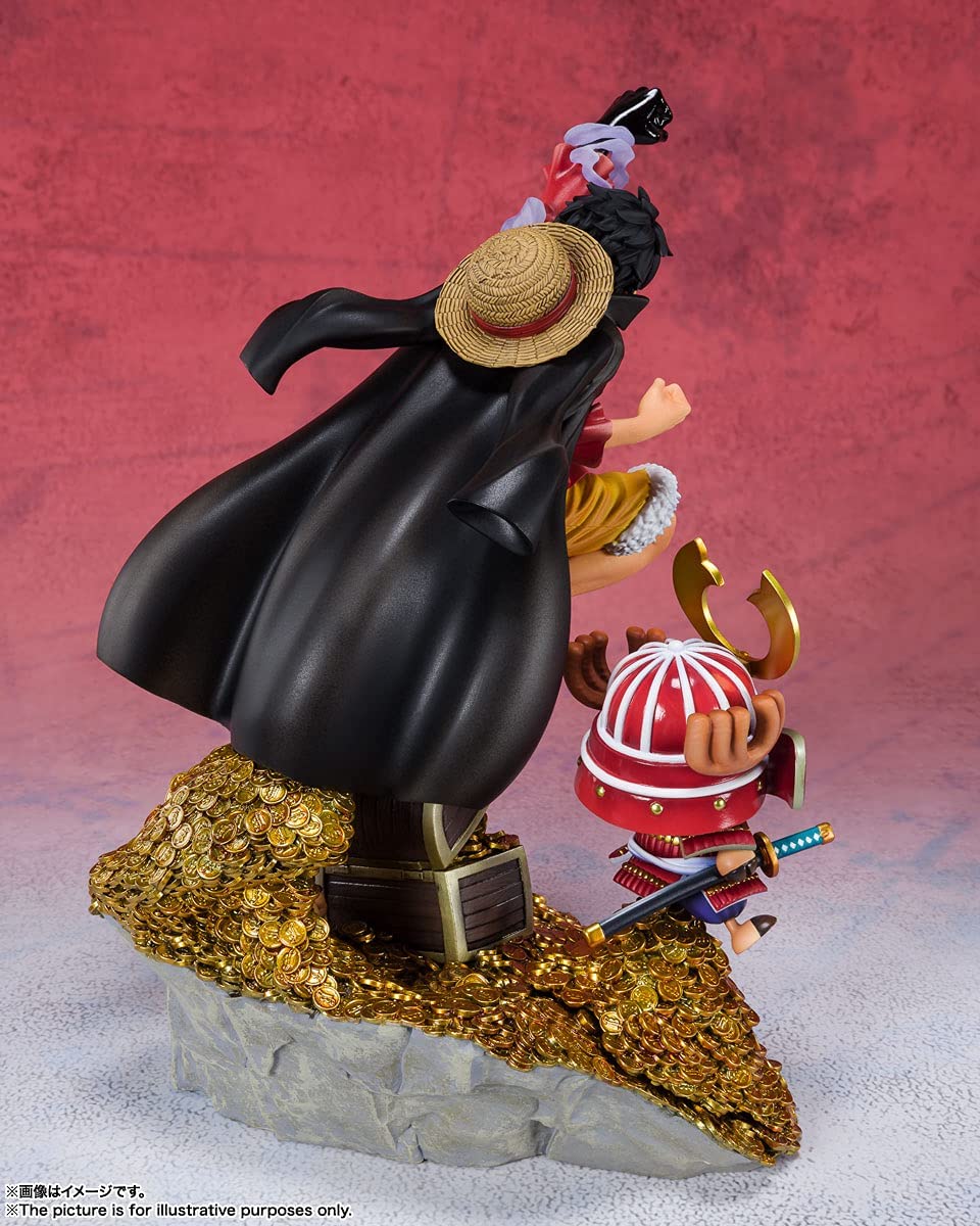Tamashi Nations - One Piece - Monkey D. Luffy - WT100 Commemorative Eiichiro Oda Illustration DAIKAIZOKU HYAKKEI, Bandai Spirits Figuarts Zero Figure