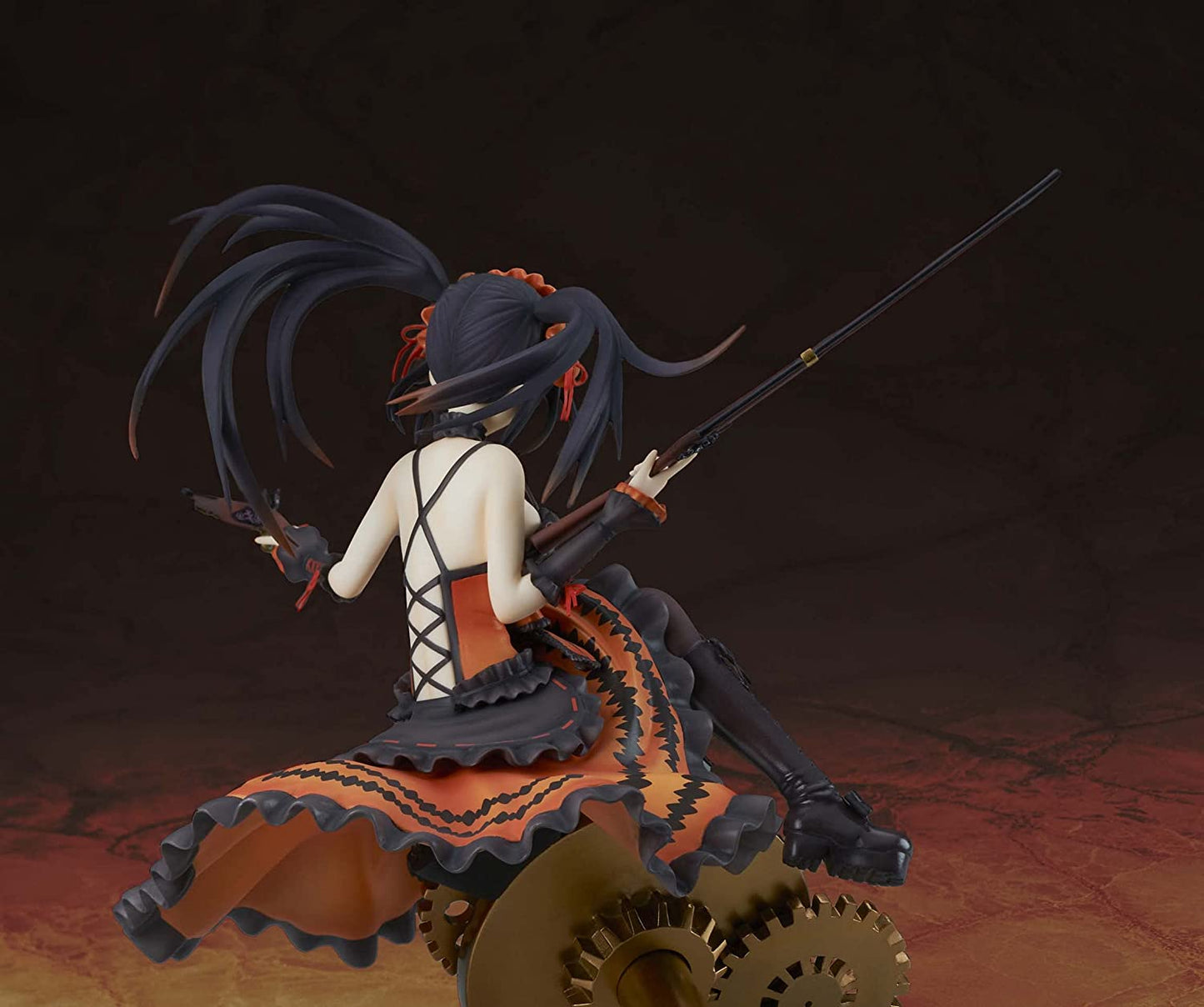 Kaitendoh Date A Live: Kurumi Tokisaki 1:7 Scale Fully Painted PVC Figure Super Anime Store
