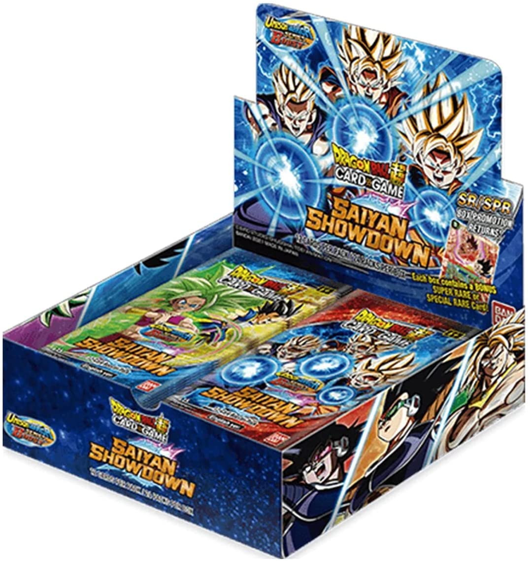 DRAGON BALL SUPER CARD GAME Unison Warrior Series -BOOST- Saiyan Showdown Booster Pack Super Anime Store DRAGON BALL SUPER CARD GAME Unison Warrior Series -BOOST- Saiyan Showdown Booster Pack Super Anime Store