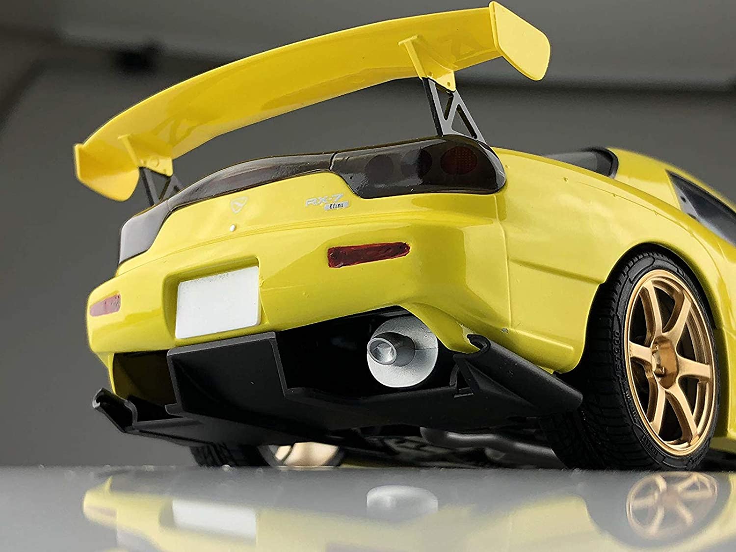 Aoshima 1/24 Scalei Initial D No.8 Takahashi FD3S RX-7 Project D - Plastic Car Model Kit Super Anime Store