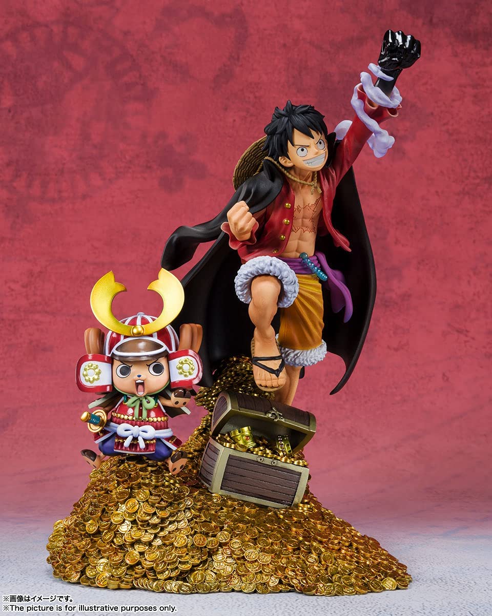 Tamashi Nations - One Piece - Monkey D. Luffy - WT100 Commemorative Eiichiro Oda Illustration DAIKAIZOKU HYAKKEI, Bandai Spirits Figuarts Zero Figure
