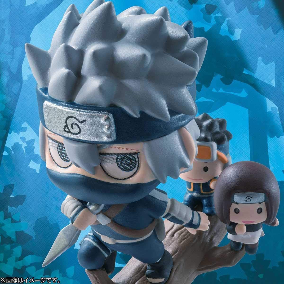 Megahouse Petit Chara Land Naruto Shippuden: Kakashi Hatake Special Set Figure Super Anime Store