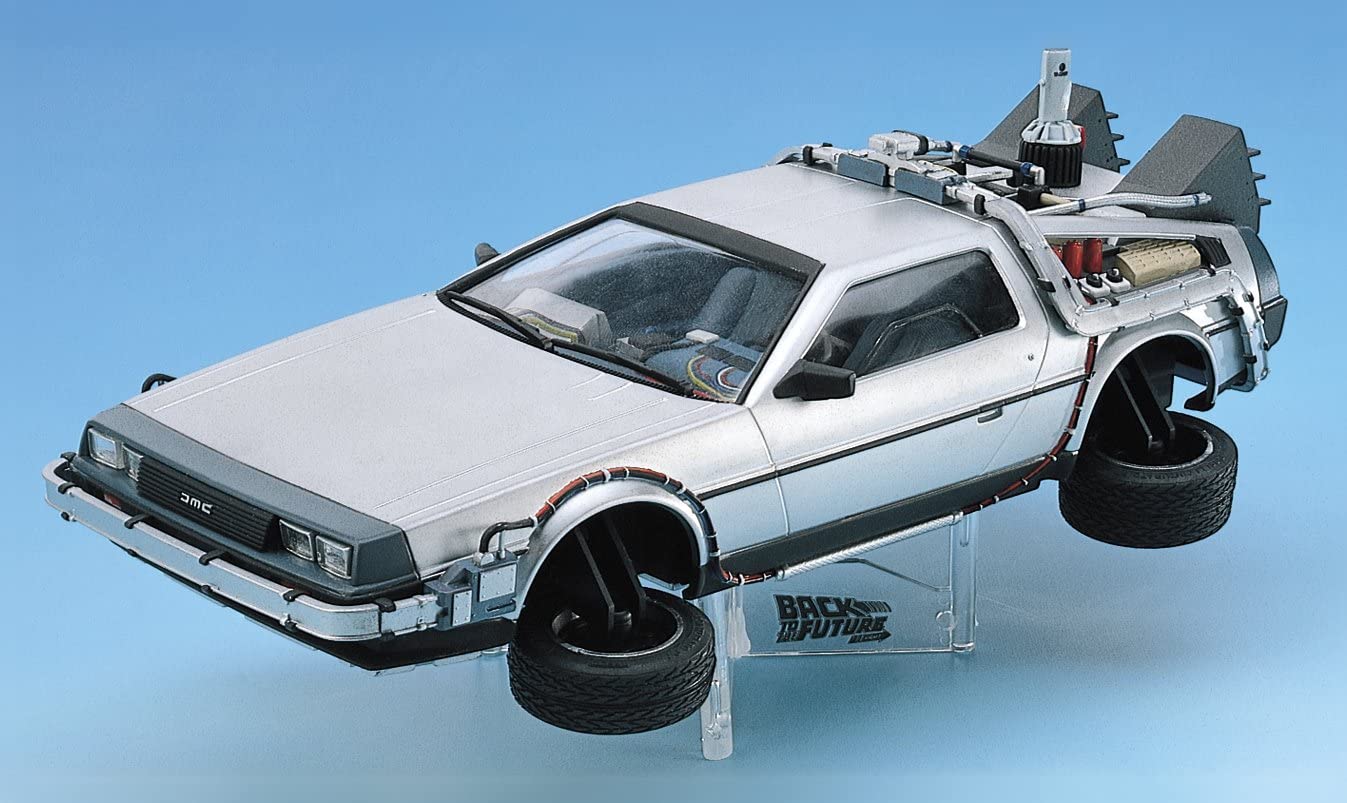 Aoshima 1/24 Scale Kit 11867 Back to The Future Part 2 Delorean Model Kit