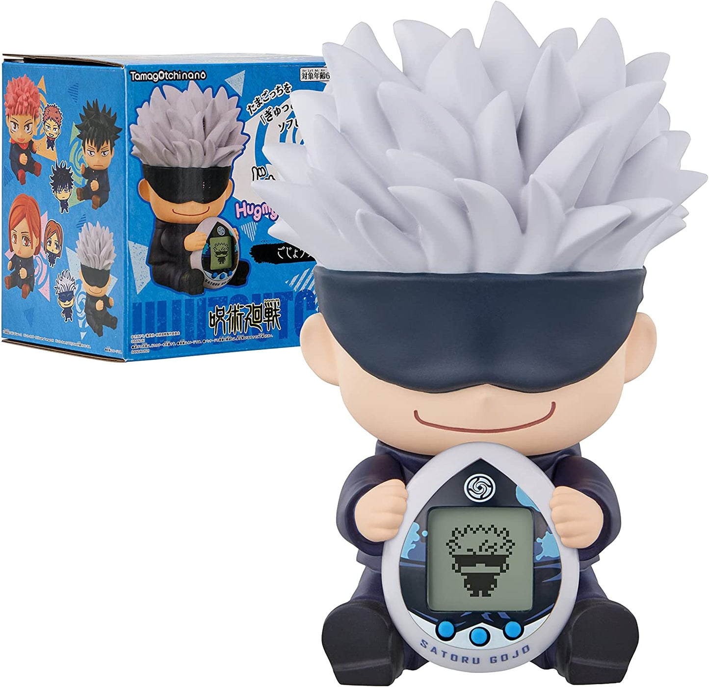Jujutsu Kaisen HugmyTamagotchi Gojo Satoru ver. - Vinyl Figure with Tamagotchi Nano