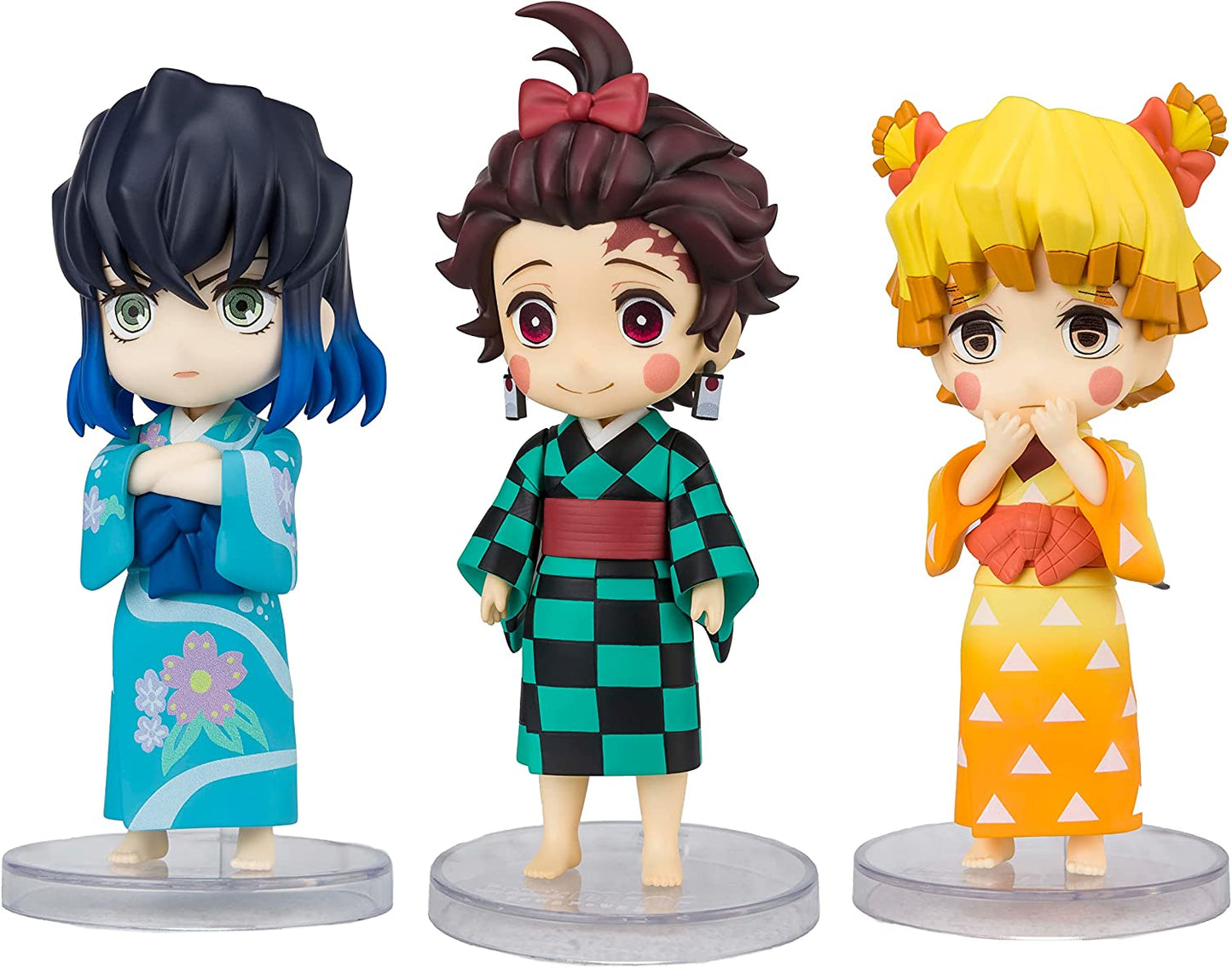 Tamashi Nations - Demon Slayer: Kimetsu no Yaiba - Sumiko Zenko Inoko (Entertainment District Arc Set), Bandai Spirits Figuarts Mini Figure