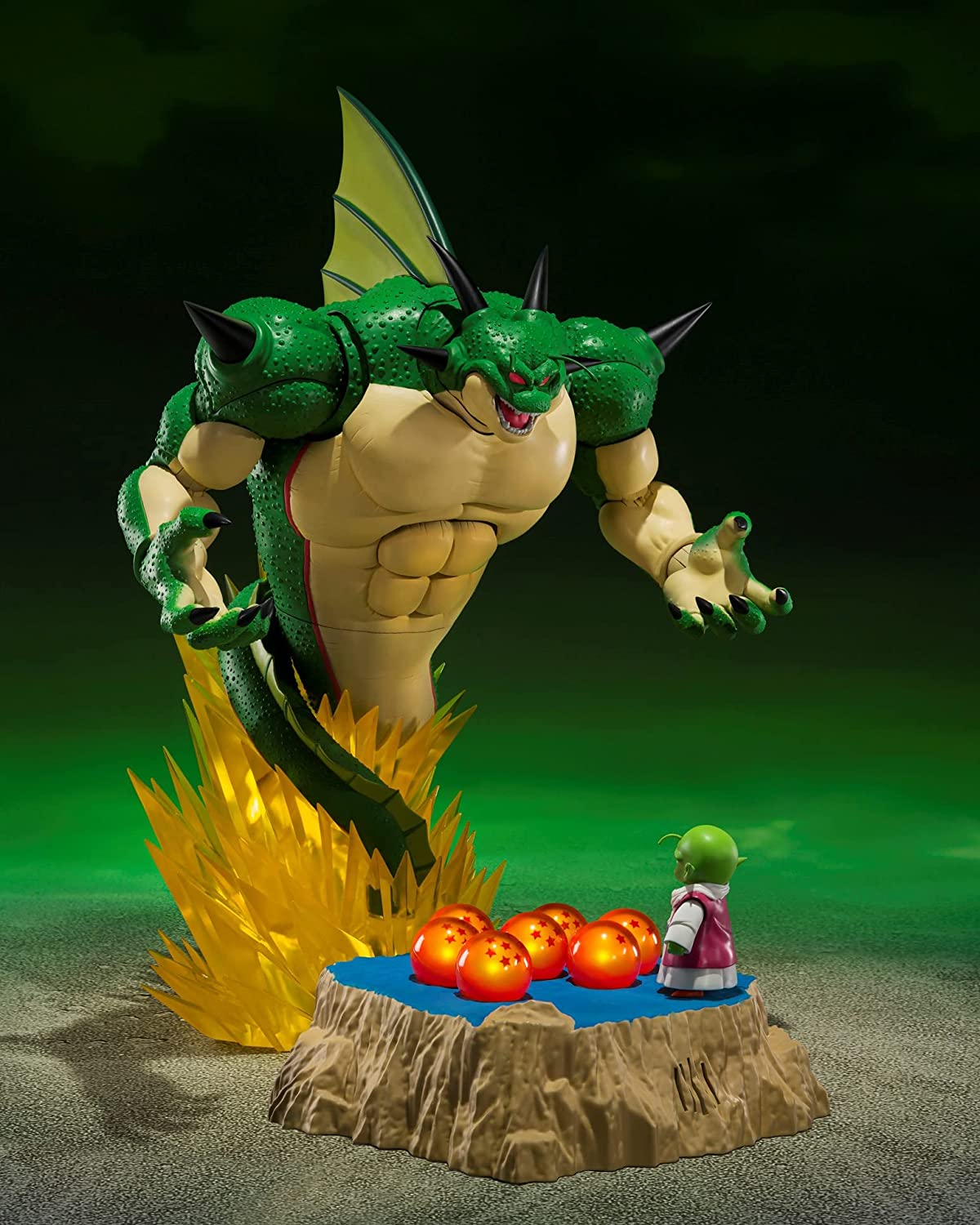 Tamashii Nations - Dragon Ball Z Porunga & Dende Luminous Set (Come Forth, Genuine Shenron!!), Bandai Spirits S.H.Figuarts Figure