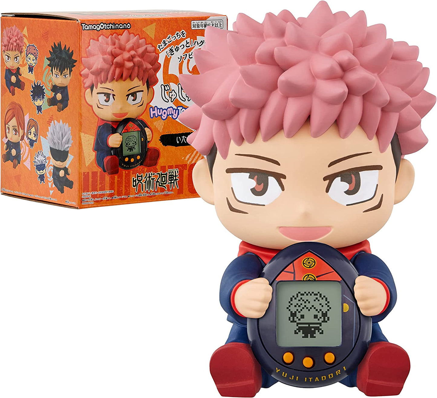Jujutsu Kaisen HugmyTamagotchi Itadori Yuji ver. - Vinyl Figure with Tamagotchi Nano
