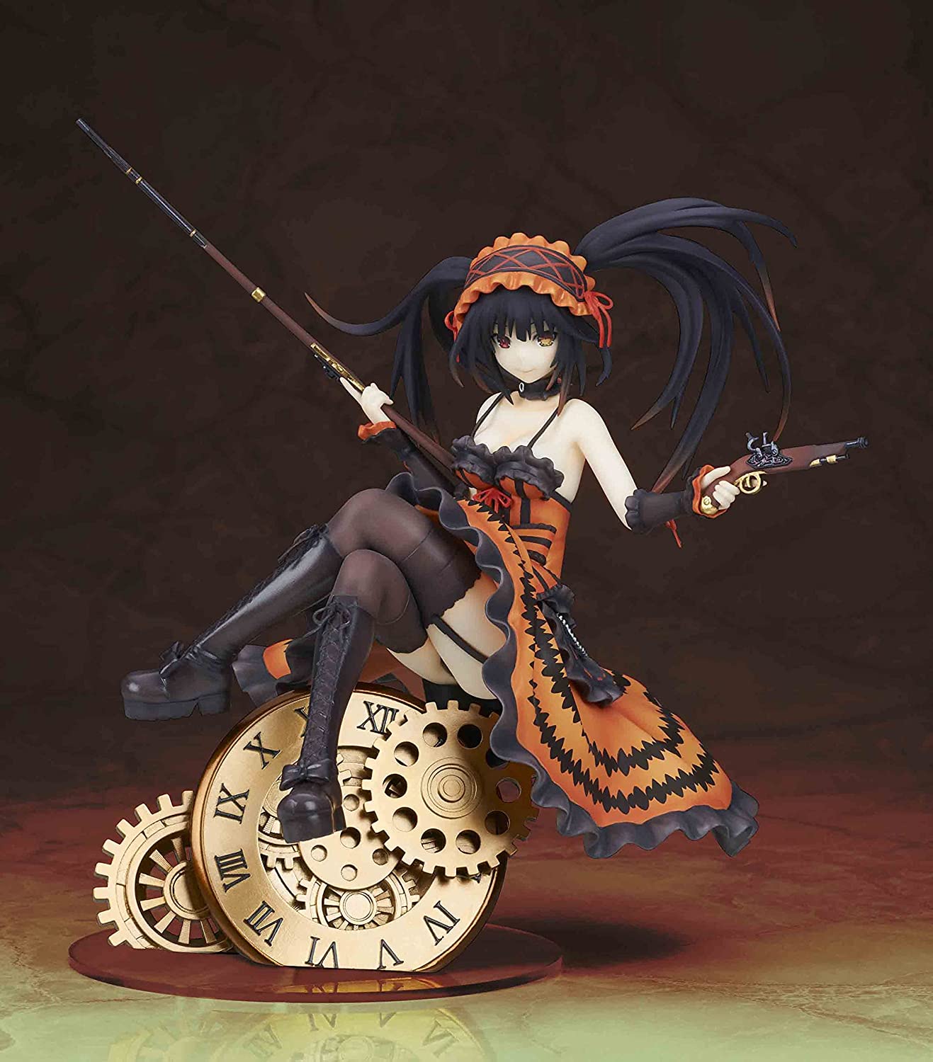 Kaitendoh Date A Live: Kurumi Tokisaki 1:7 Scale Fully Painted PVC Figure Super Anime Store