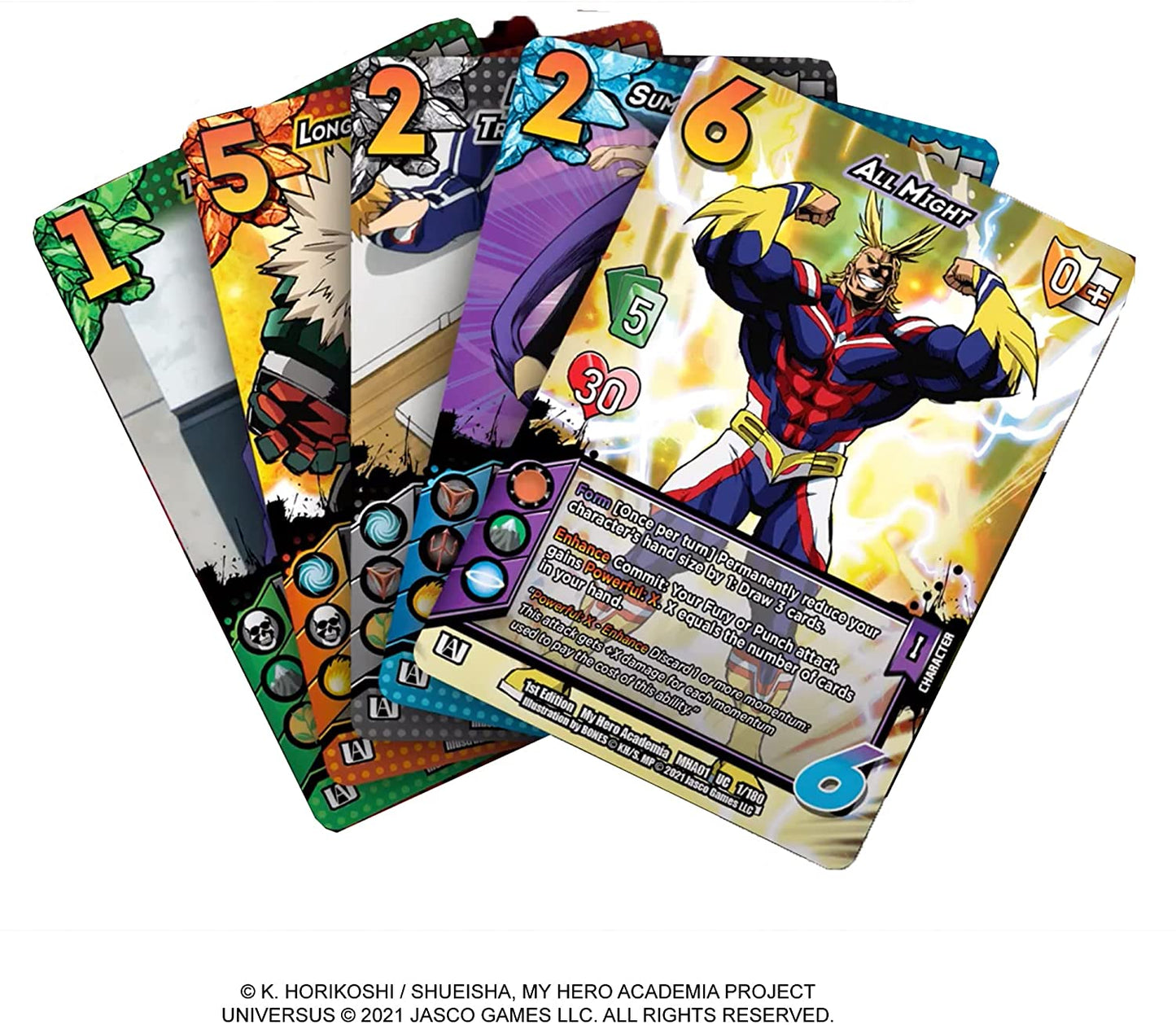 My Hero Academia Juego de cartas coleccionables Serie 1 Unlimited Booster Pack (1 paquete)