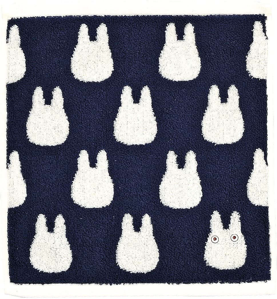 Studio Ghibli Silhouette Series (Waschtuch) My Neighbor Totoro Marushin Silhouette Towel Series Dunkelblau