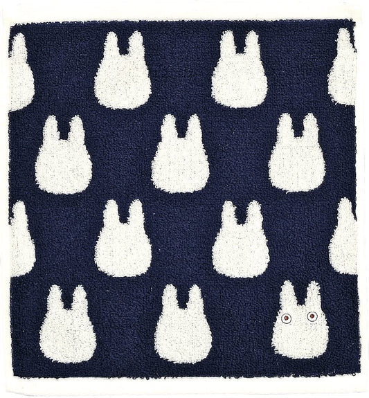 Studio Ghibli Silhouette Series (Waschtuch) My Neighbor Totoro Marushin Silhouette Towel Series Dunkelblau