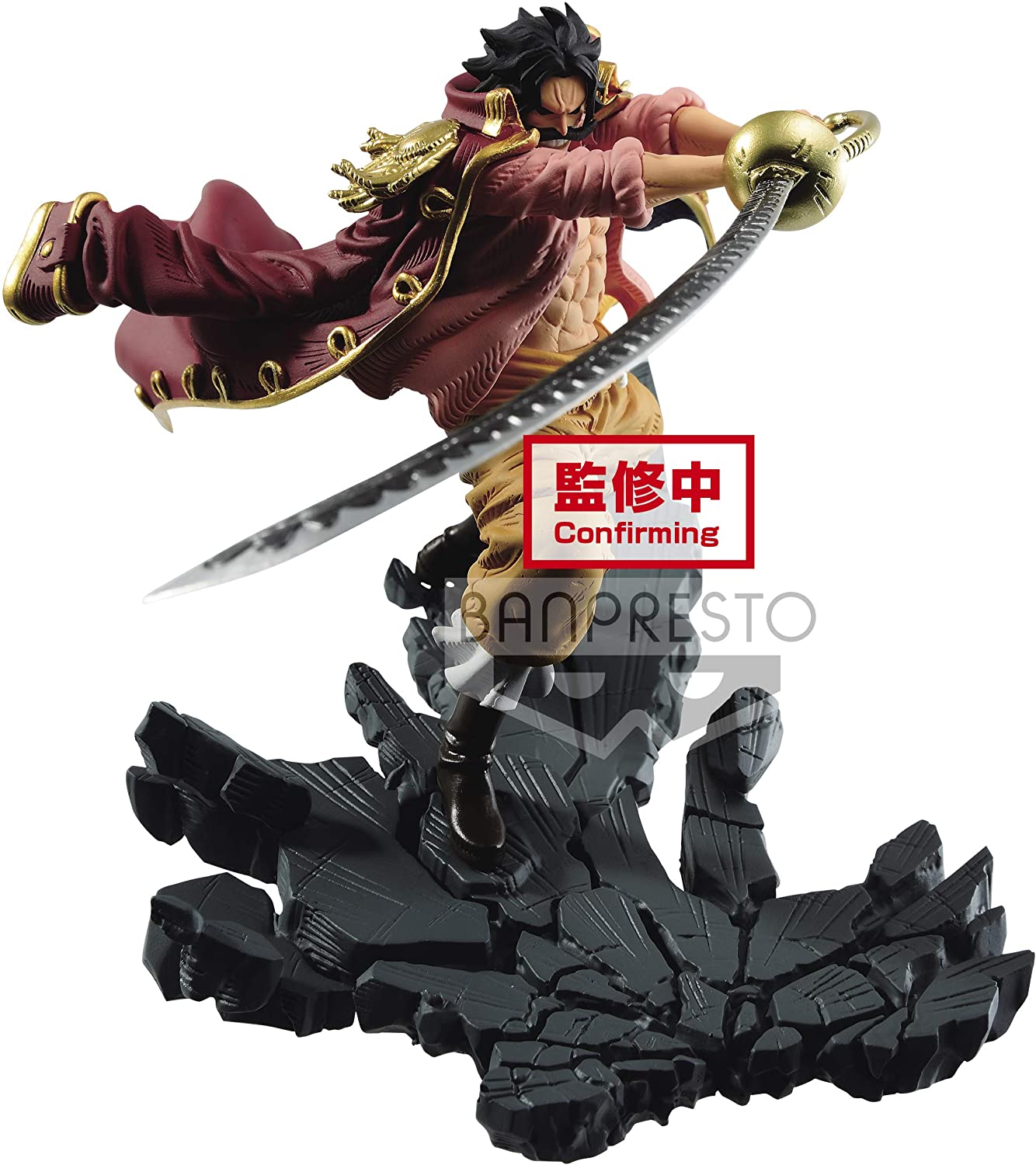Banpresto ONE Piece Manhood -GOL. D. Roger - (ver.A) Figure Super Anime Store