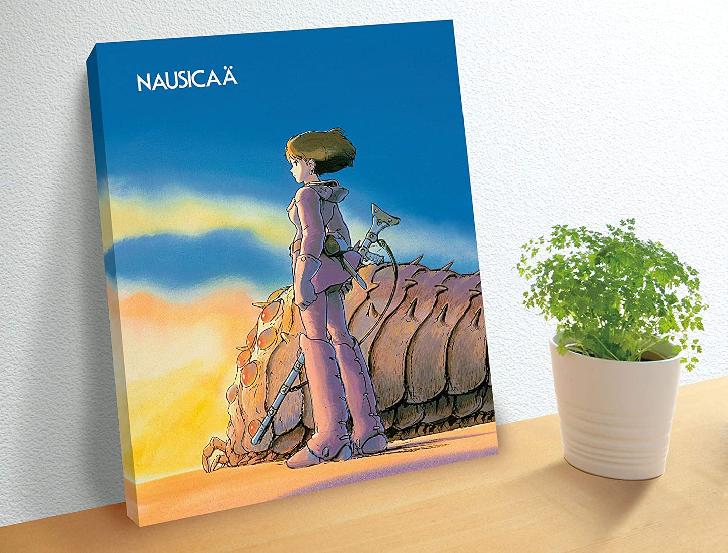 Ohmu and Nausicaa Nausicaa of the Valley of the Wind, Ensky Artboard Jigsaw (Canvas Style)