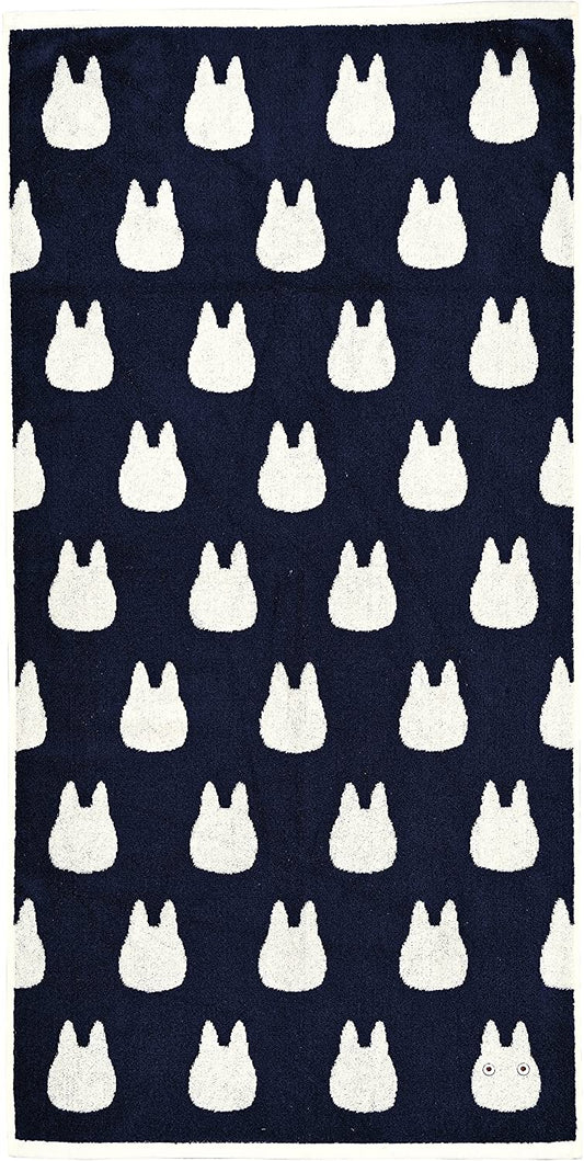 Mein Nachbar Totoro großes Badetuch blau und weiß