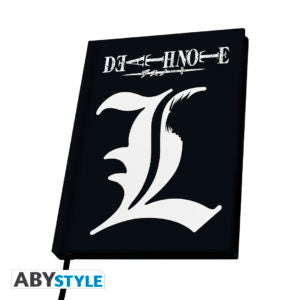 DEATH NOTE - "L" Hardcover Notebook Super Anime Store