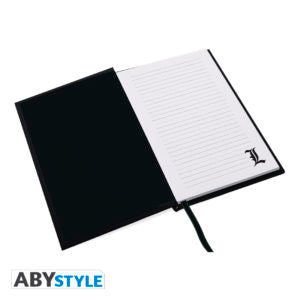 DEATH NOTE - "L" Hardcover Notebook Super Anime Store