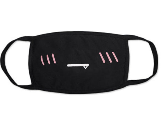 Emoticon Thick Face Cosplay Mask 0017
