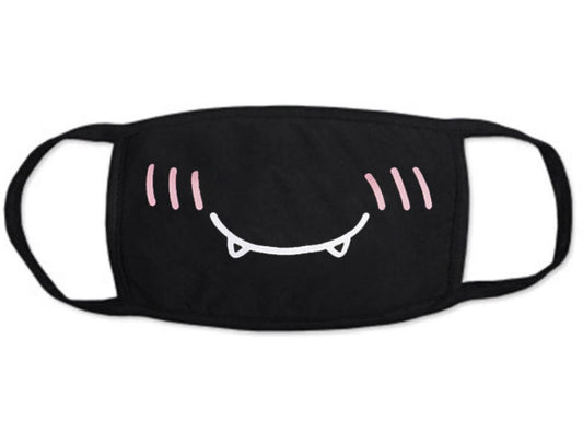 Emoticon cara gruesa máscara de cosplay