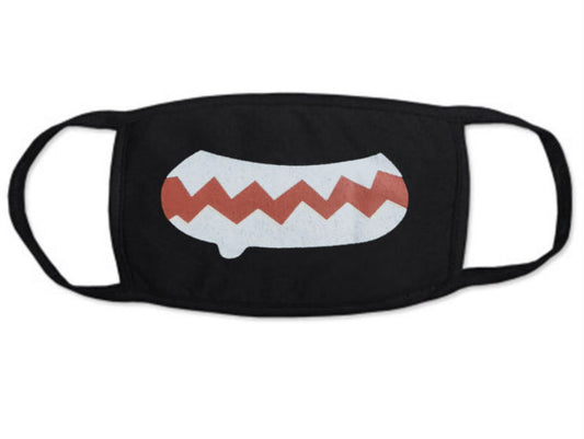 Emoticon cara gruesa máscara de cosplay