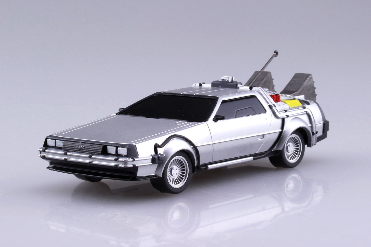 1/43 BACK TO THE FUTURE 1/43 Pullback DELOREAN from PART I Model Kit Figure Super Anime Store