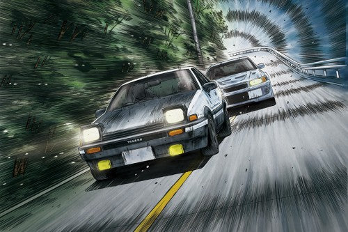 1/24 FUJIWARA TAKUMI AE86 TRUENO (PROJECT-D Ver) with Figure Super Anime Store