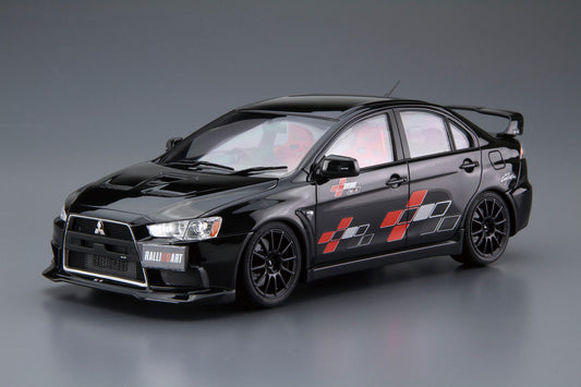 Aoshima 1/24 RALLIART CZ4A LANCER EVOLUTION X '07 (MITSUBISHI) Model Kit Super Anime Store
