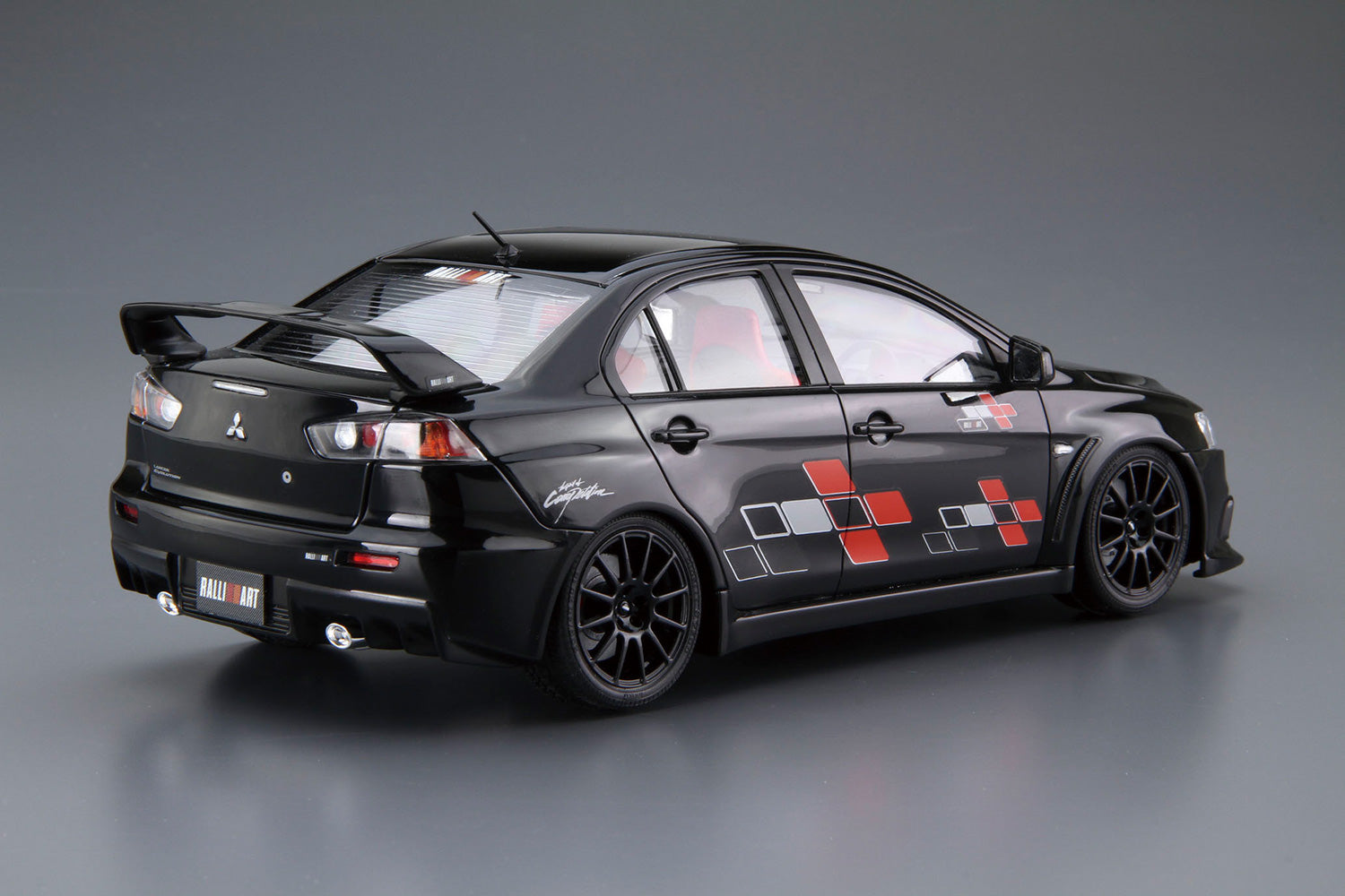 Aoshima 1/24 RALLIART CZ4A LANCER EVOLUTION X '07 (MITSUBISHI) Model Kit Super Anime Store