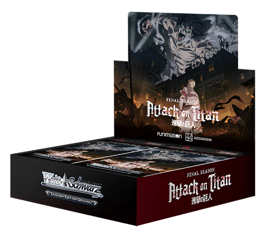 Weiss Schwarz: Attack On Titan: Final Season - ENG Booster Pack (1 Booster Pack)