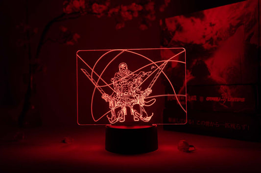 Reiner Braun Rage Otaku Lamp (Attack on Titan)