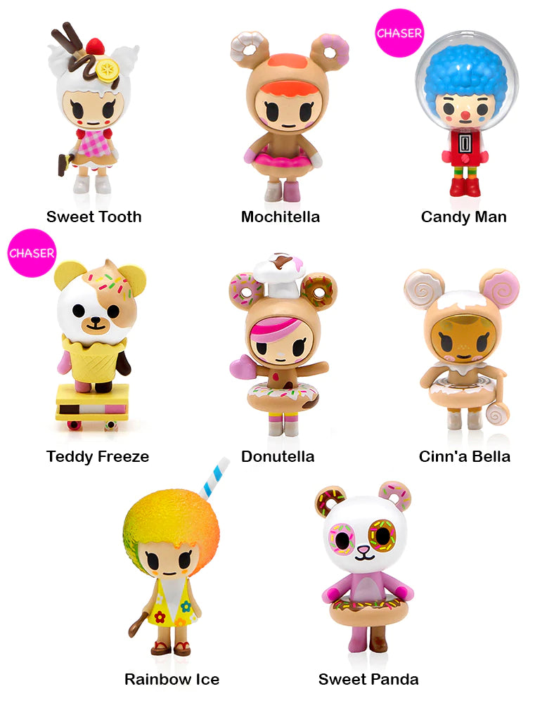 Tokidoki Donutella and Her Sweet Friends Series 4 Blind Box (1 Blind Box) - Super Anime Store