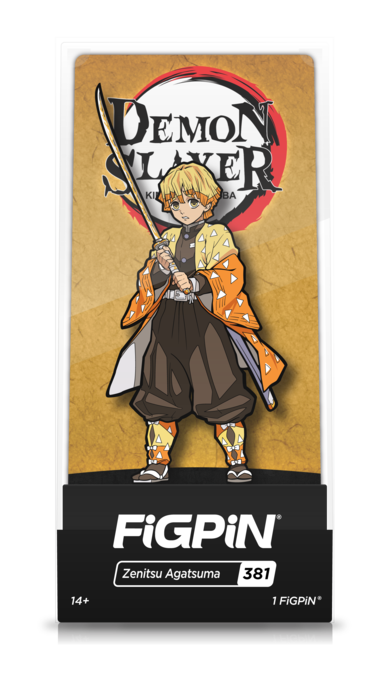 Kimetsu No Yaiba Demon Slayer Zenitsu Agatsuma (#381) Pin Super Anime Store