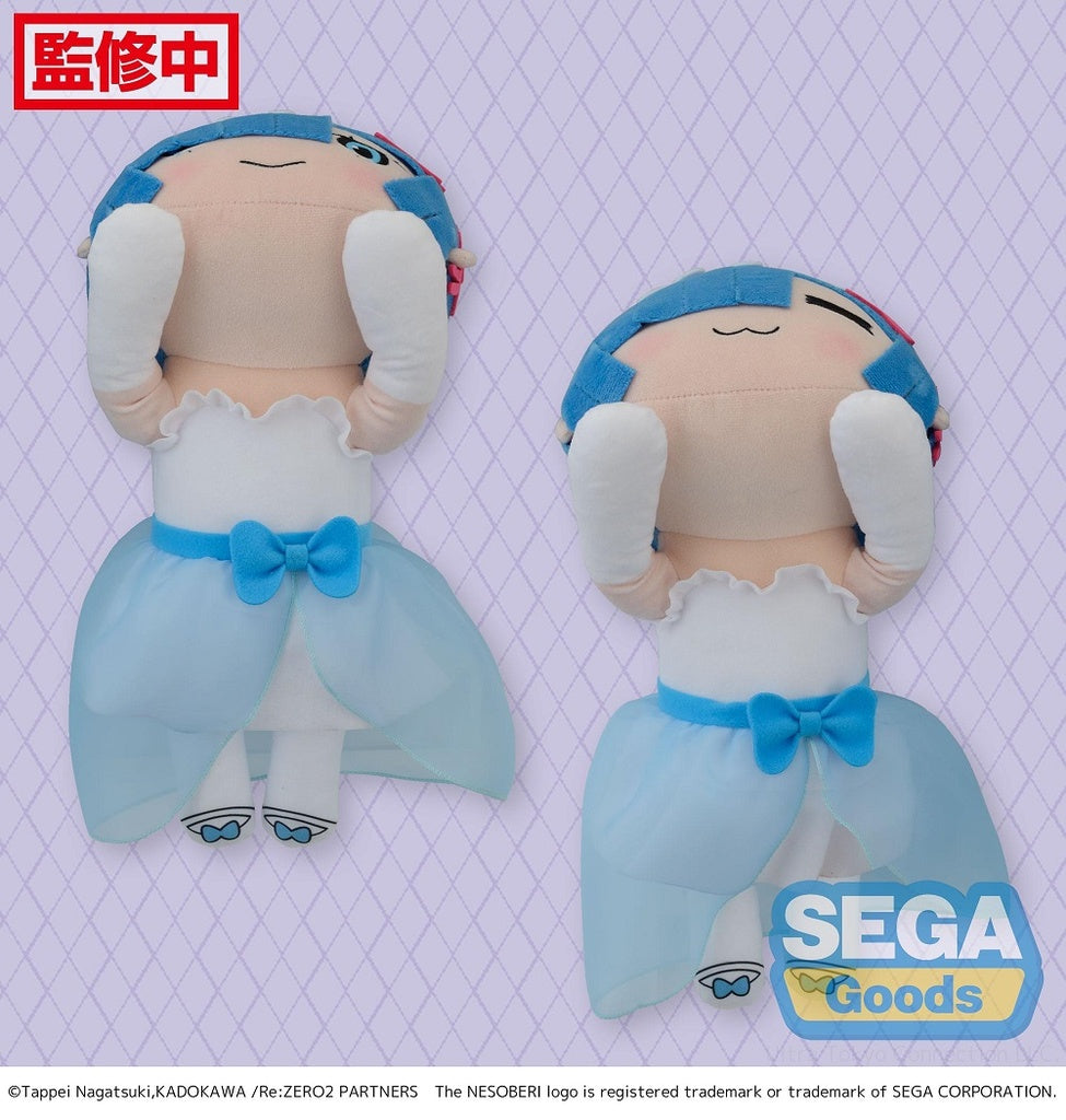 NESOBERI (Lay-Down) Re:ZERO -Starting Life in Another World- SP Plush Rem Wedding Dress Ver. (1 Plüsch)