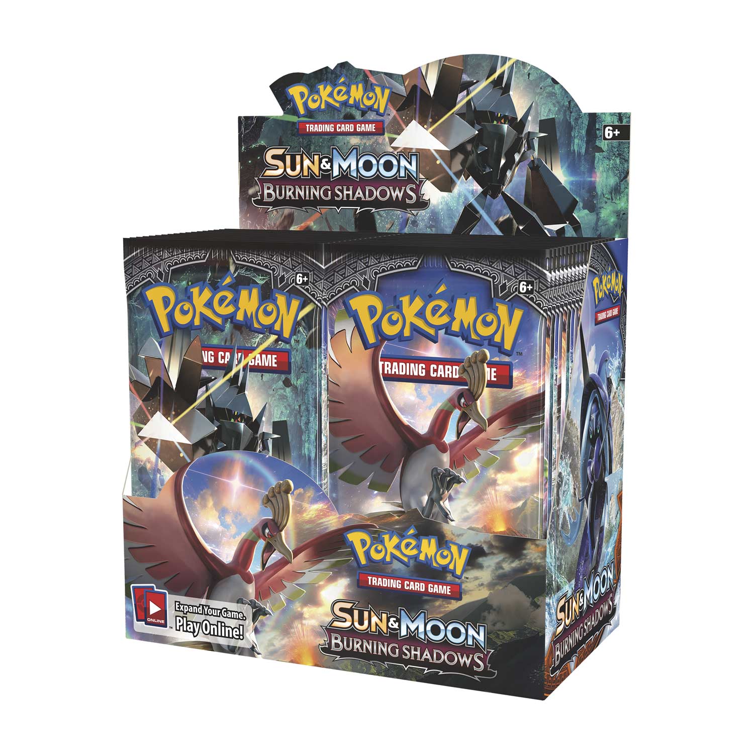 Pokémon TCG: Sun & Moon-Burning Shadows Booster Display Box (36 Packs) Super Anime Store
