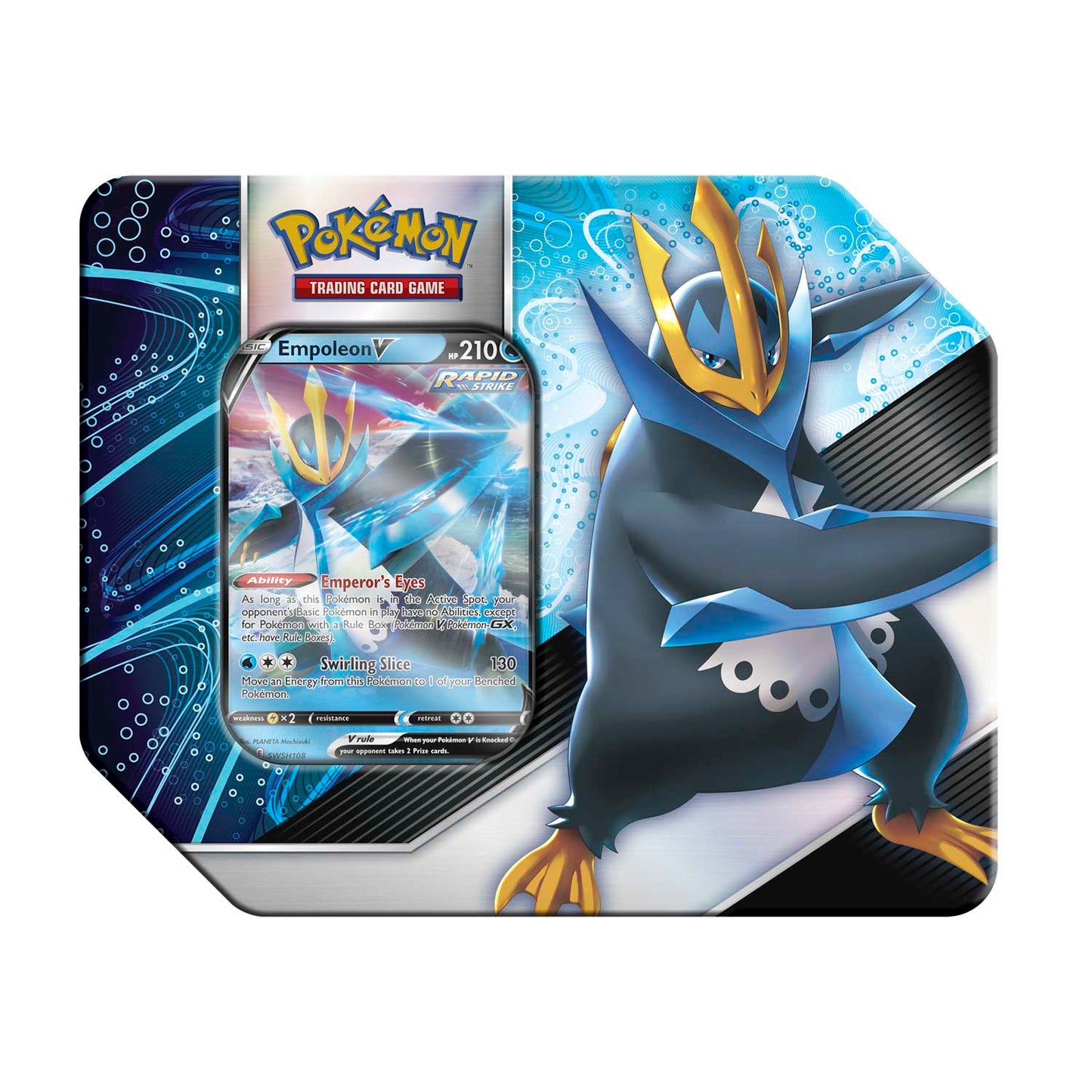 Pokémon TCG: V Strikers Tin (Empoleon V) Super Anime Store