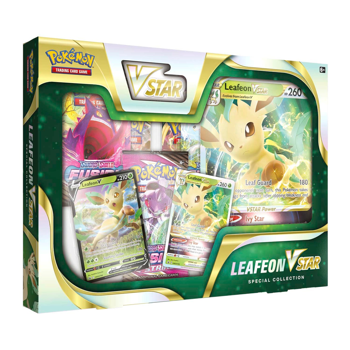 Colección especial Leafeon VSTAR de JCC Pokémon