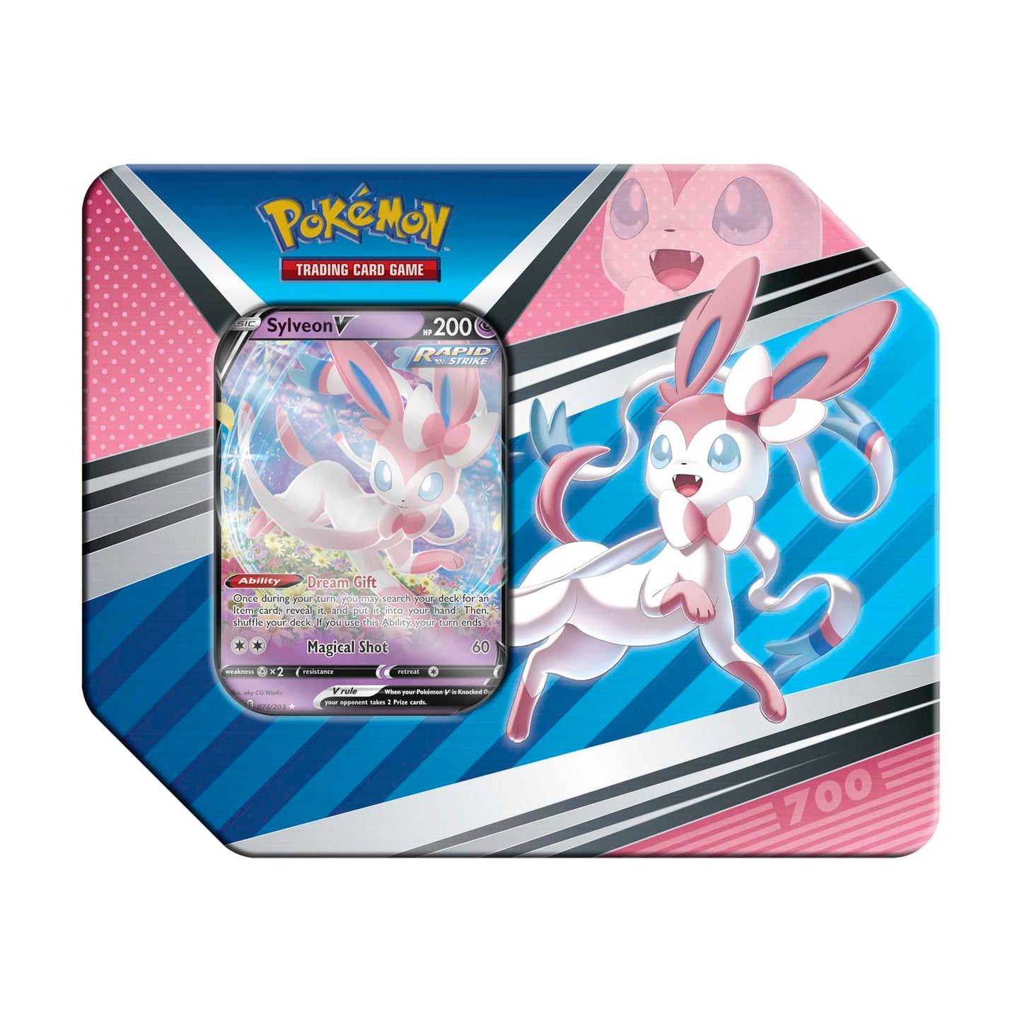 Pokémon TCG: Lata de Héroes V (Sylveon V)