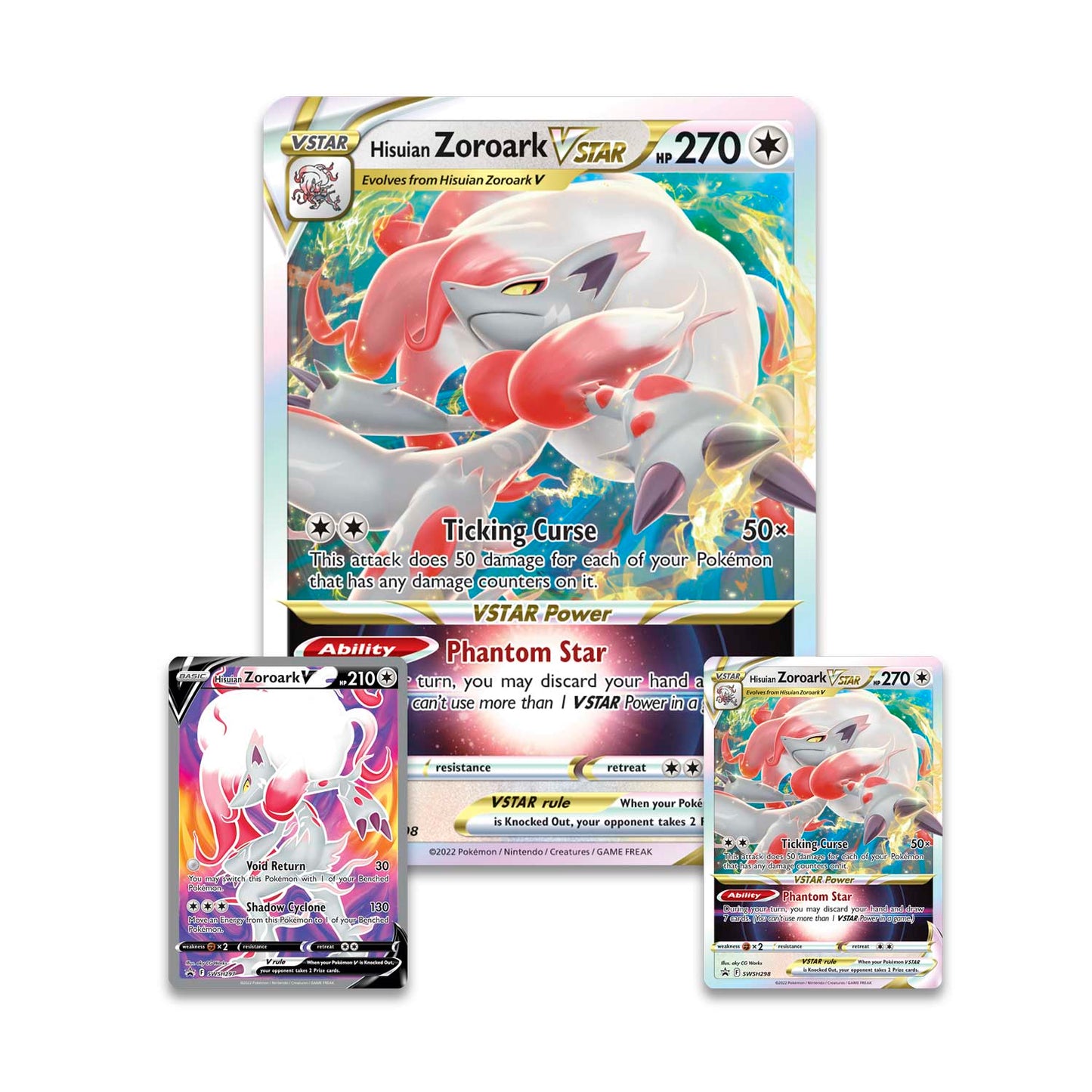 Colección premium VSTAR de Hisuian Zoroark de JCC Pokémon