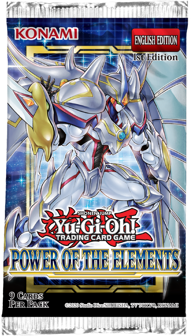 Paquete de refuerzo YuGiOh: El poder de los elementos (1 paquete)
