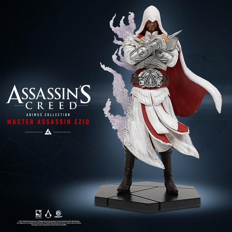 Assassins Creed Animus Ezio PVC 1:8 PVC Statue Figure Super Anime Store