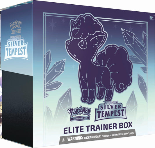Pokémon-Sammelkartenspiel: Sword & Shield-Silver Tempest Elite-Trainer-Box