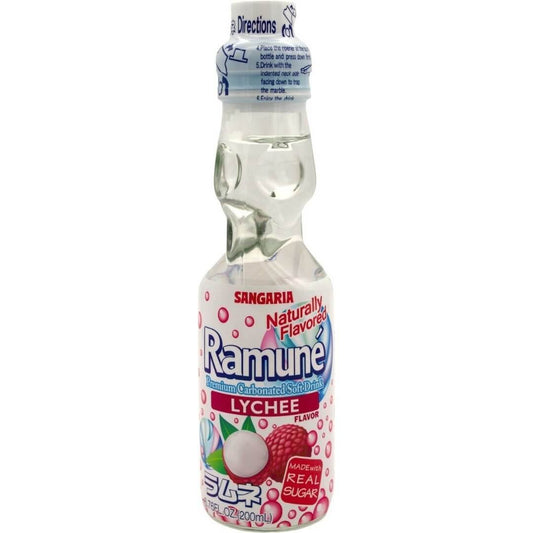 Ramune Lychee Flavor (1 Bottle)