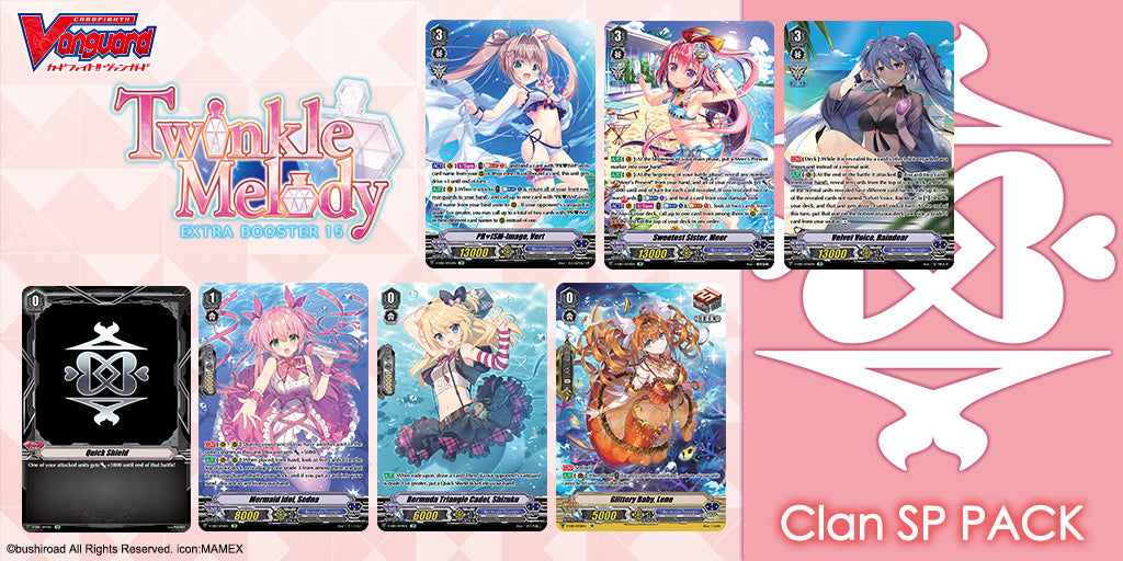 English Edition Cardfight!! Vanguard Extra Booster 15: Twinkle Melody Super Anime Store