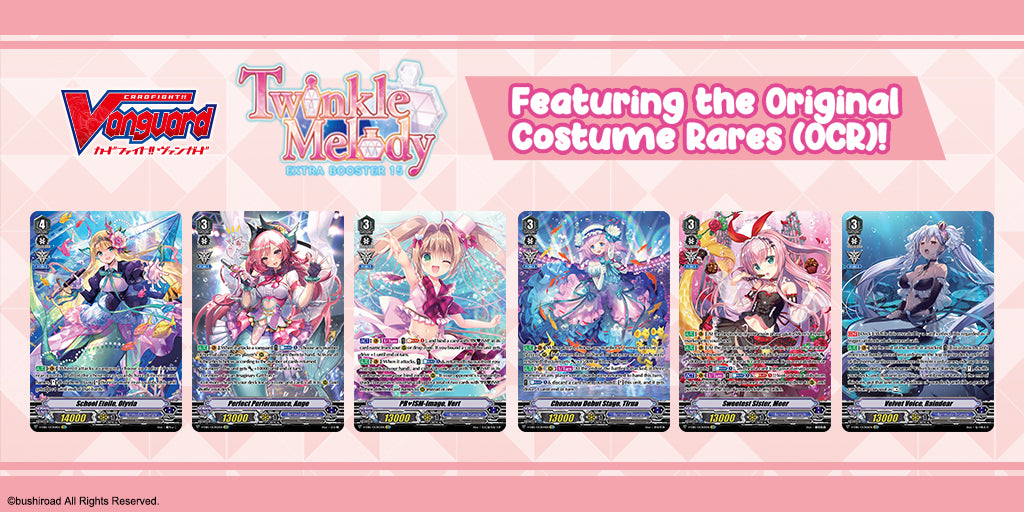 English Edition Cardfight!! Vanguard Extra Booster 15: Twinkle Melody Super Anime Store