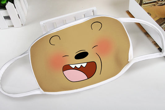 Máscara de cosplay de We Bare Bears