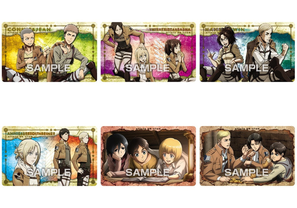Attack On Titan: Metallic Card Collection Gum Blind Box (1 Blind Box)