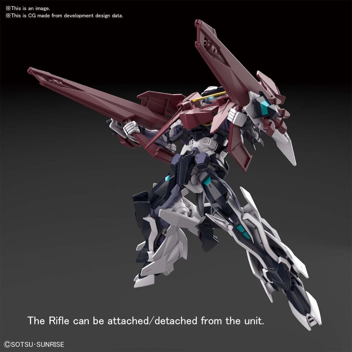 #238 Lord Astray Double Rebake "Gundam Build Divers", Bandai Spirits HGBD:R 1/144 Figure Super Anime Store