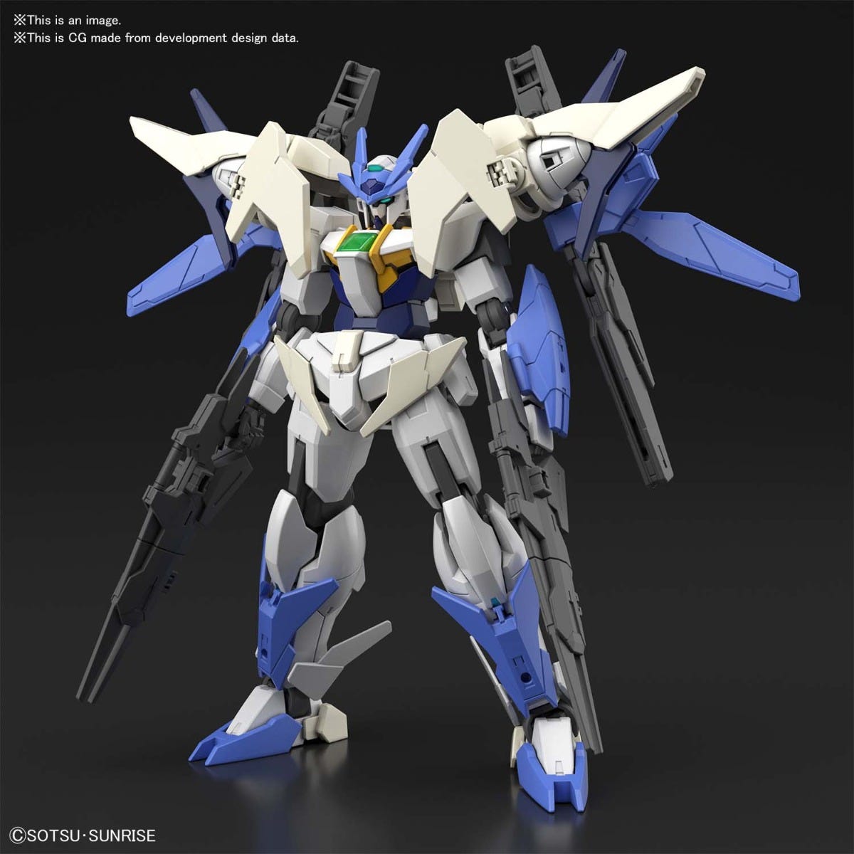 #39 Gundam 00 Sky Moebius "Gundam Build Divers", Bandai Spirits HGBD 1/144 Figure Super Anime Store